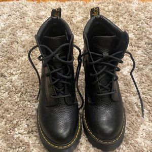 Dr marten booties. Only worn twice. Got rid of the box. No wears or tears